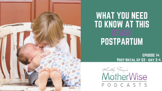 Episode 14: POST-NATAL EP 03 - DAY3-4 WHAT YOU NEED TO KNOW AT THIS STAGE POSTPARTUM